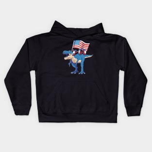 USA Dinosaur Kids Hoodie